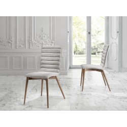 ANGEL CERDÁ Silla comedor tapizada tela