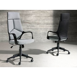 ANGEL CERDÁ Silla oficina giratoria gris